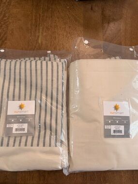 BRAND NEW ~ Two Sun Smart Window Curtain Panels - Total Blackout